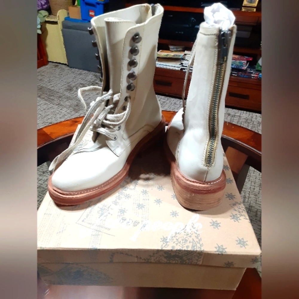 Free people santa fe lace up boots